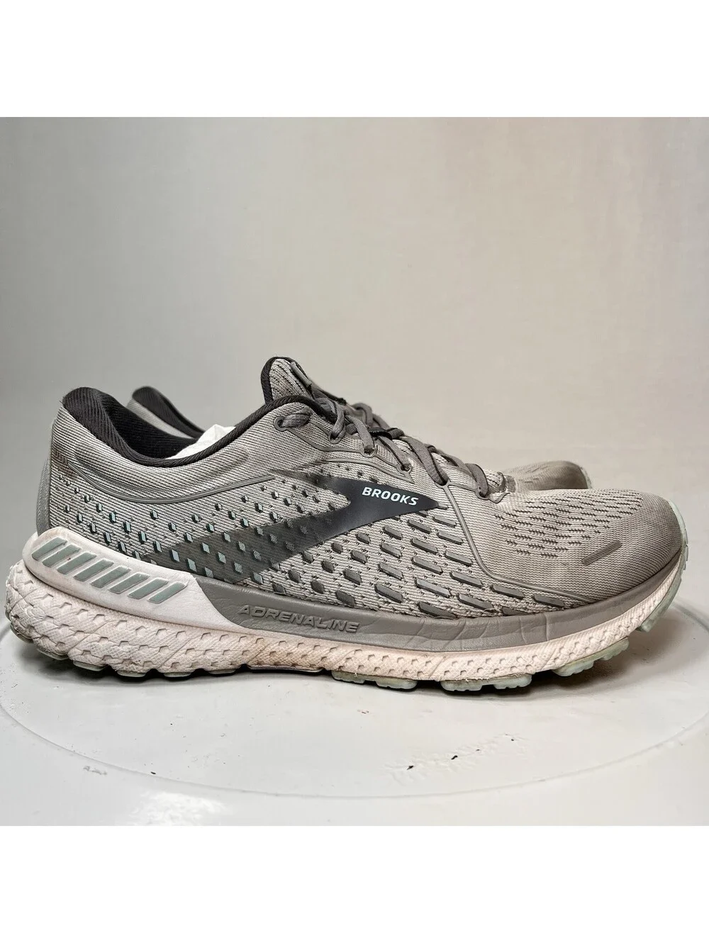 Brooks Adrenaline GTS 21 Lace Up Athletic Running Shoes Women's Sz 9.5 2A Narrow